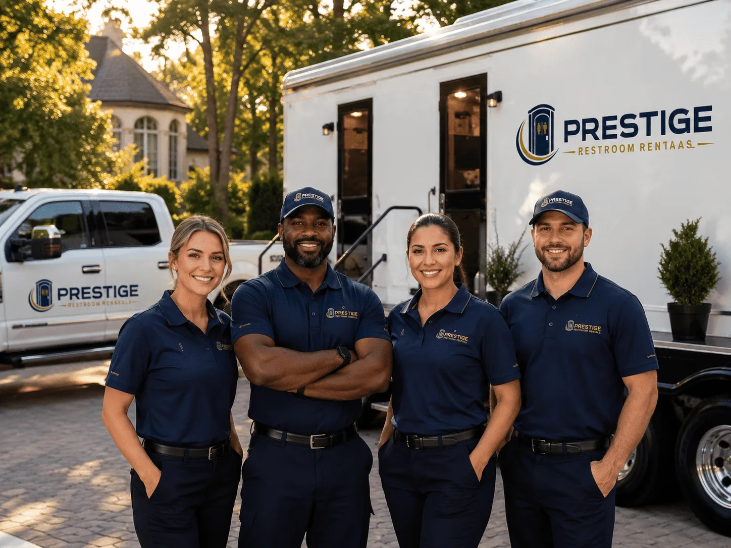 Trusted Luxury Portable Restrooms company in Reva, SD